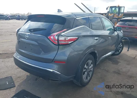 2017 Nissan Murano S from USA, damaged, VIN 5N1AZ2MG5HN125020